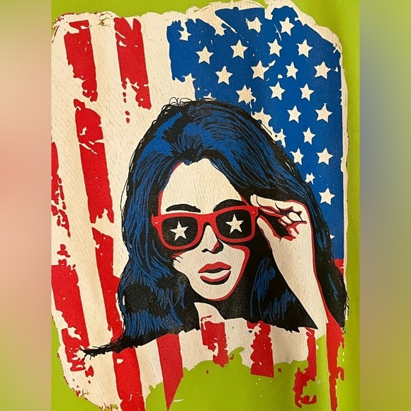 Sport Tek patriotic t-shirt quick dry unisex - Picture 1 of 10